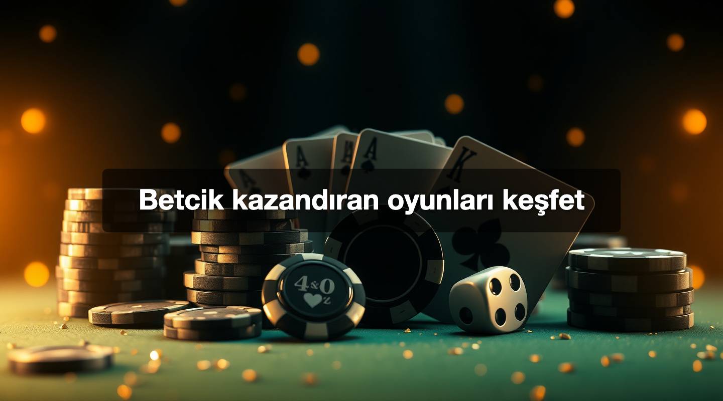 Betcik kazandıran oyunları keşfet